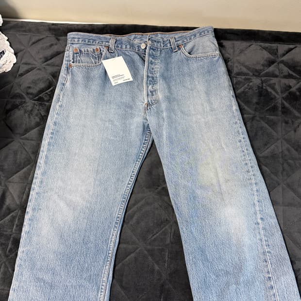 리바이스 501 made in usa 청바지 W38 L34