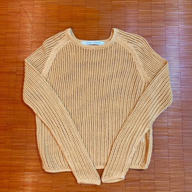 유니클로 x 르메르 네트니트