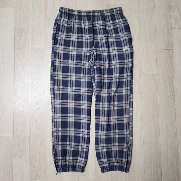 스투시 체크 브라이언 팬츠 M