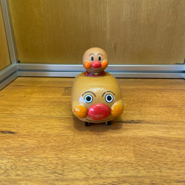 ANPANMAN PUSH SPRING TOY CAR