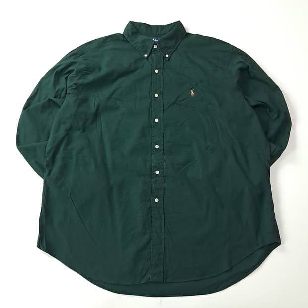 CA492 2XL 폴로 빅사이즈 00s 포레스트그린 셔츠 남방