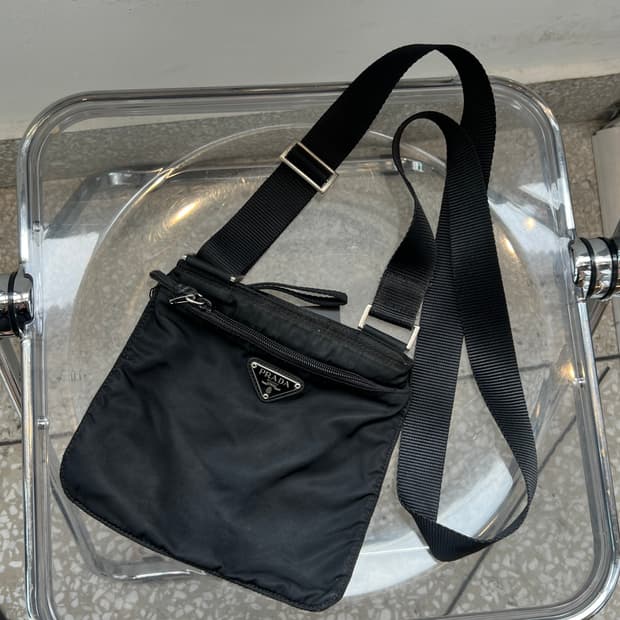Prada nylon cross bag