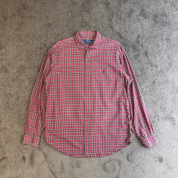 폴로 랄프로렌 체크 셔츠