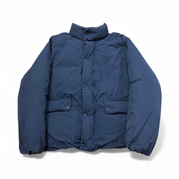 토마스 모어 네이비 시티 숏 다운 재킷