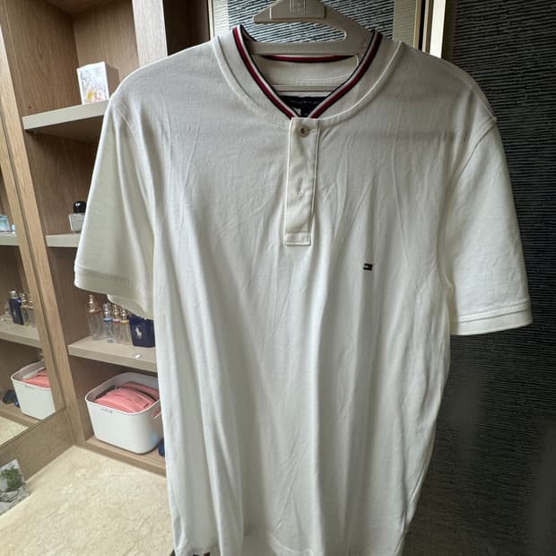 타미힐피거 피케 셔츠 M size
