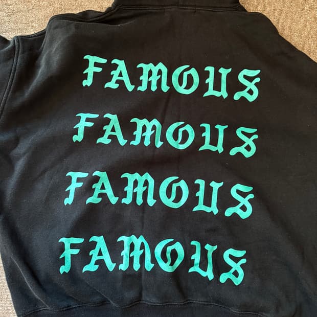 Kanye West Famous 후드티 / 칸예 웨스트