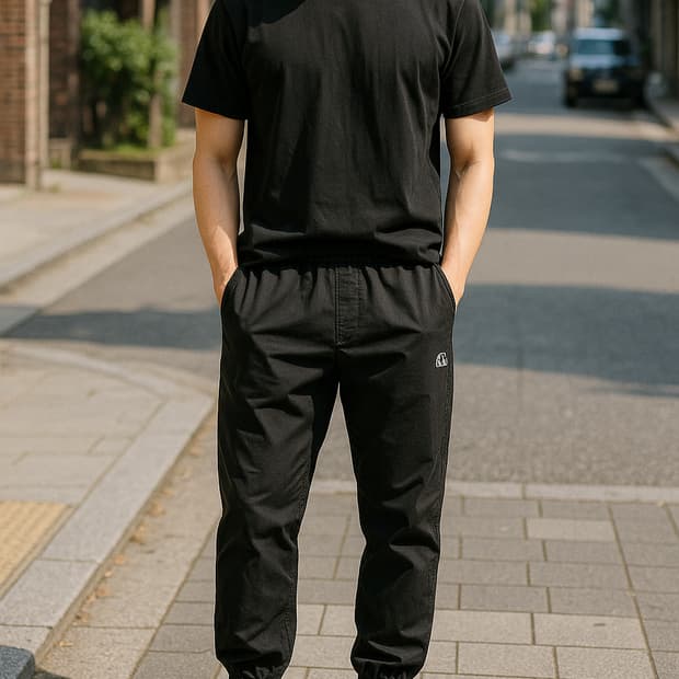 노르디스크 NORDISK 블랙 조거팬츠_M