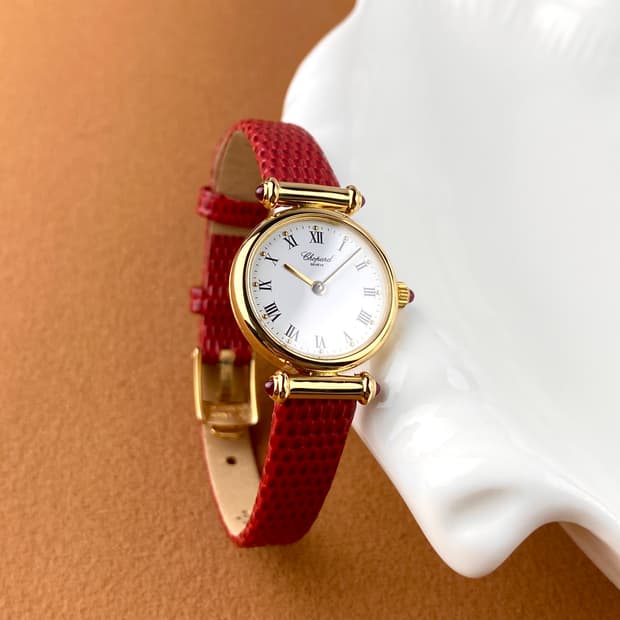 [FULL SET]CHOPARD mini round 18KYG watch