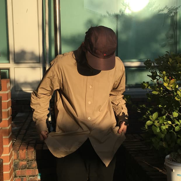 드리스 반 노튼 버튼업  셔츠