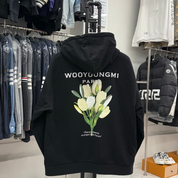 [48] 우영미 튤립 플라워 후드티