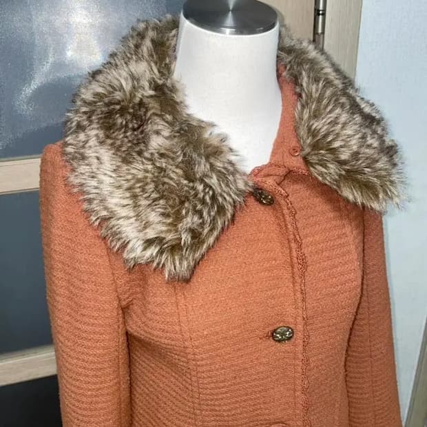 엑시즈팜 코트 라떼갸루 오네갸루 빈티지