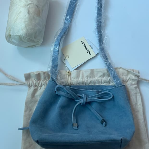 새상품) 미닛뮤트 솔티백 가든블루