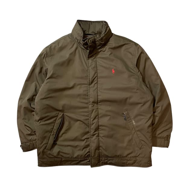 폴로 브라운 기모 페리자켓