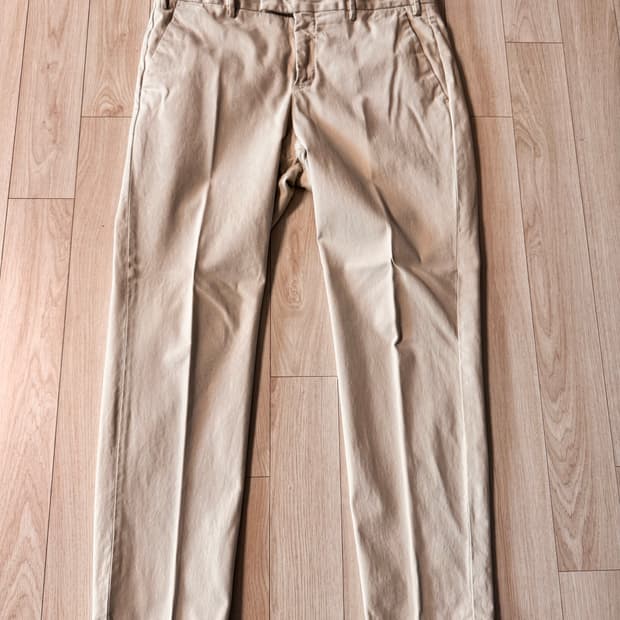 피티 토리노 pt torino치노 팬츠 아이보리 마스터 핏 50