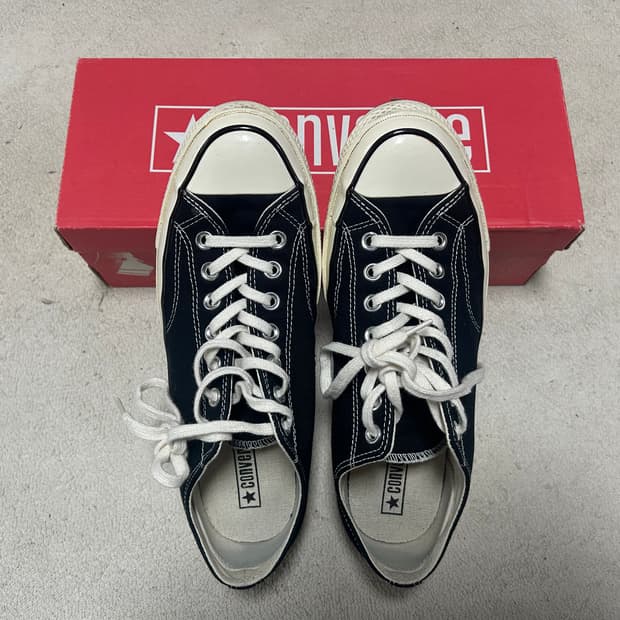 컨버스 척테일러 올스타 로우(블랙) 270