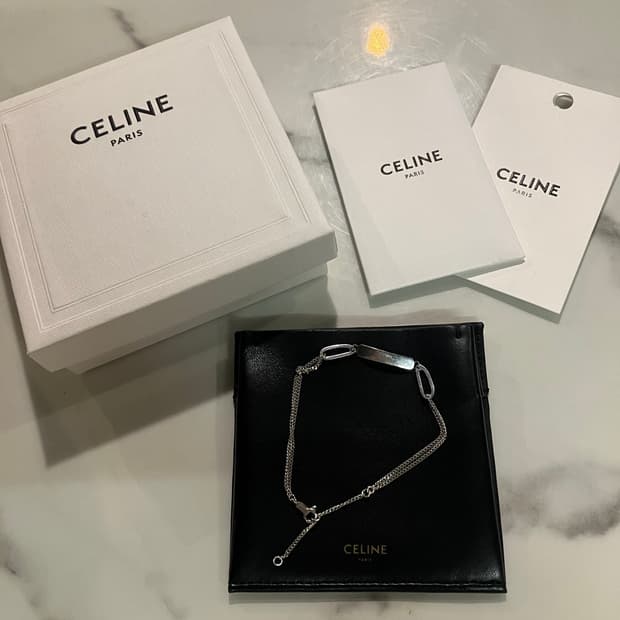 Celine 셀린 - 23ss ID 스털링 브레이슬릿