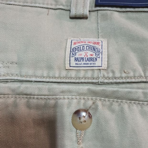 폴로 페인팅 치노팬츠