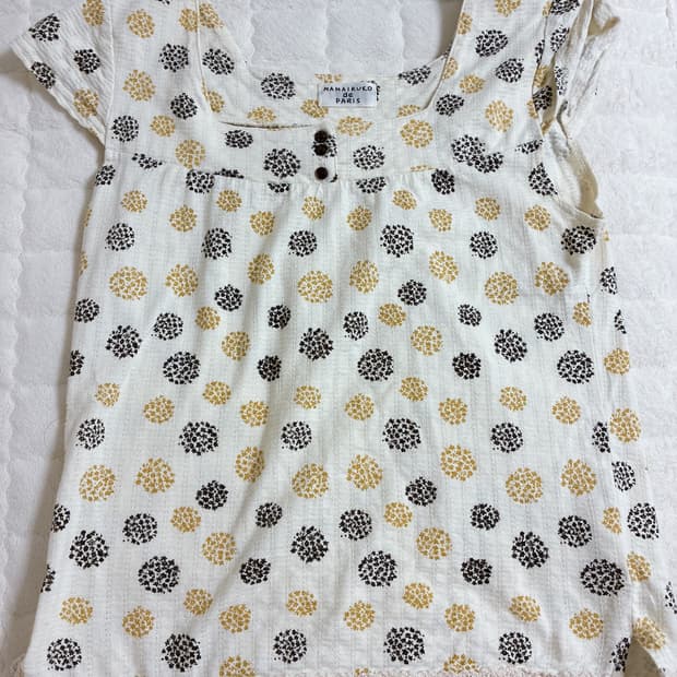 빈티지 모리걸 탑 