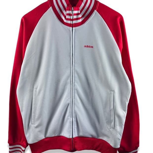 아디다스 그레이 레드 나그랑 트랙탑져지2518