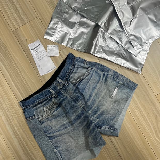 새티스파이 피스쉘 디지털 데님 m