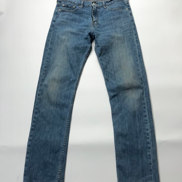 리바이스 504 깔끔 데님 청바지 