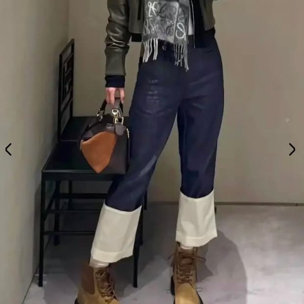 (새제품) 로에베 피셔맨 데님 36