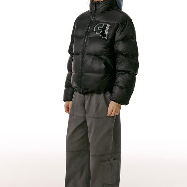 TEKET Boogle Reversible Down Jacket Blac