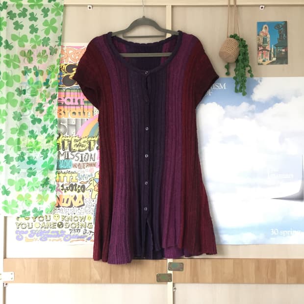 보라 레이어드 니트