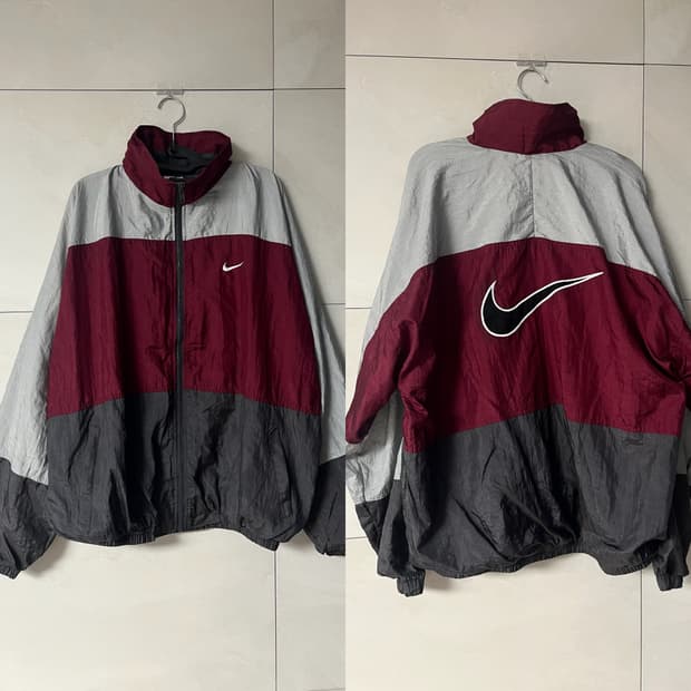 [XL] 00s 나이키 빅스우시 올드스쿨 대장 바람막이