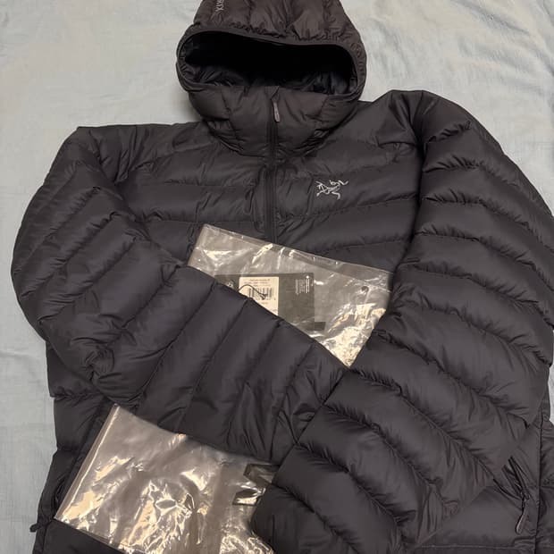 [XL] 아크테릭스 세륨 후디 블랙사파이어