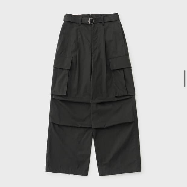 어나더오피스 파라슈트 벨티드 팬츠 01