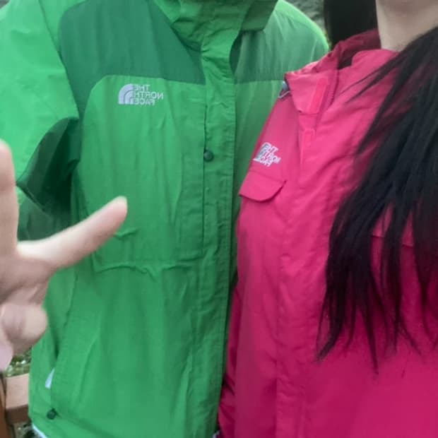 노스페이스 커플 바람막이 판매 합니다