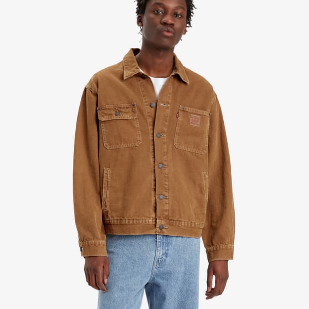 리바이스 / 선라이즈 트러커 자켓 - 카멜 브라운 / M
