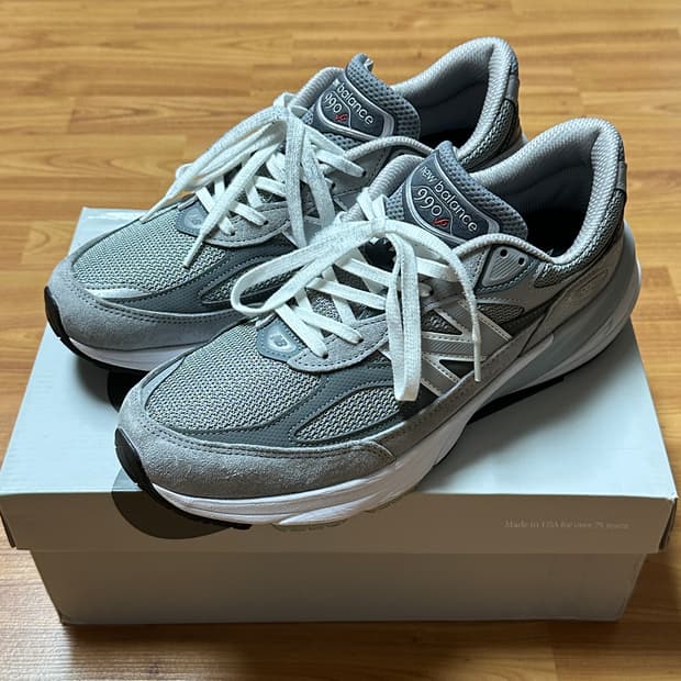 [3회착] 🇺🇸 뉴발란스 Made in US 990v6 그레이