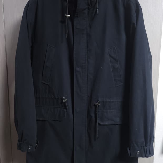 캘빈클라인 후드 롱 야상자켓, M