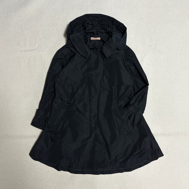 질바이질스튜어트 후드 트렌치 코트