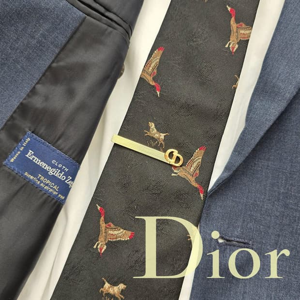 디올 정품 명품 넥타이핀 5cm A+등급 J10
