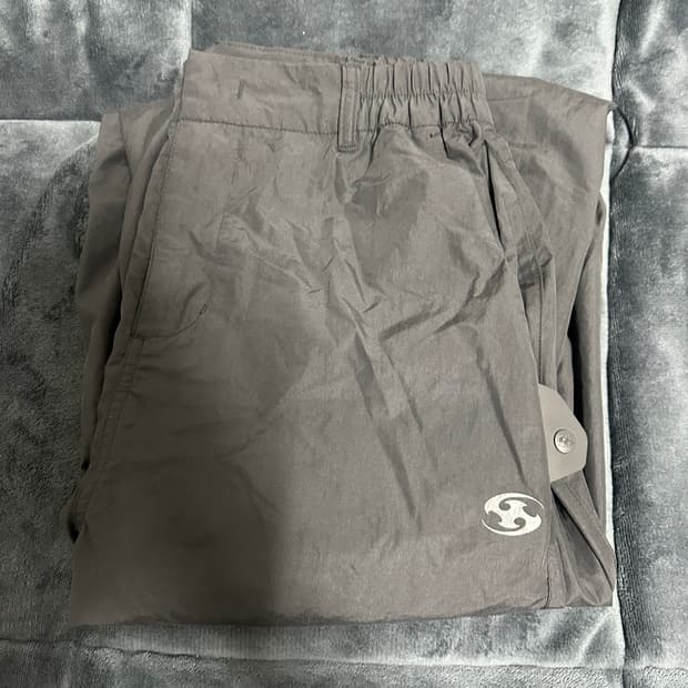 산산기어 사이드 스냅 팬츠 블랙 25SS 