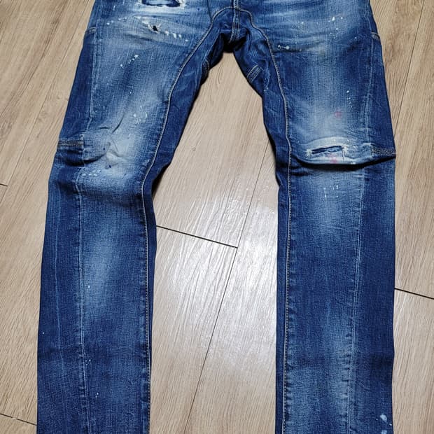 디스퀘어드 섹시 블랙래더패치 타이디바이커 74LB0970 EU44