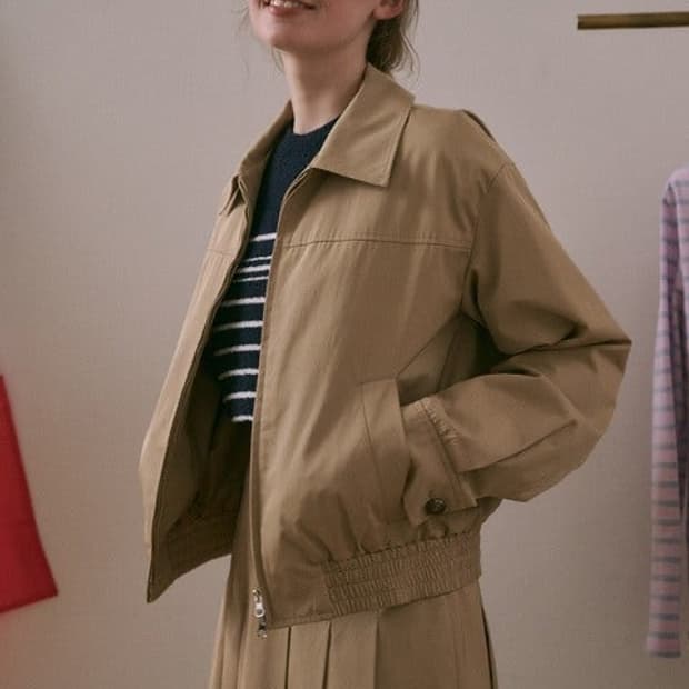 frrw 코튼 블루종 점퍼