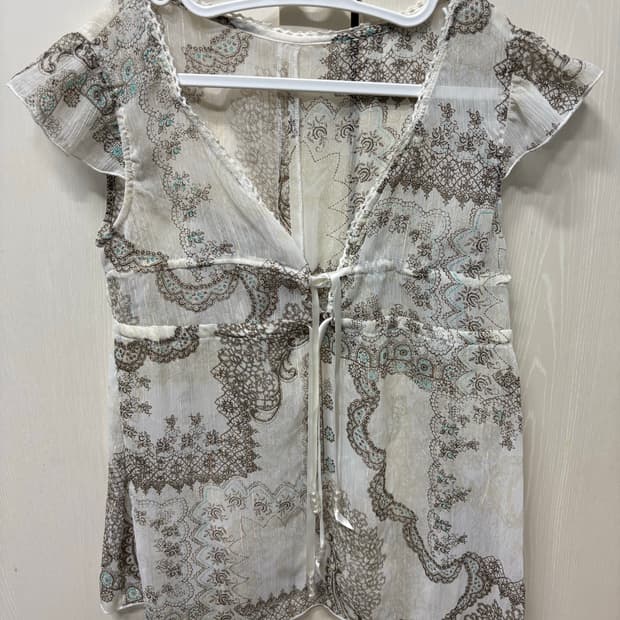 Japanese Vintage ethnic blouse