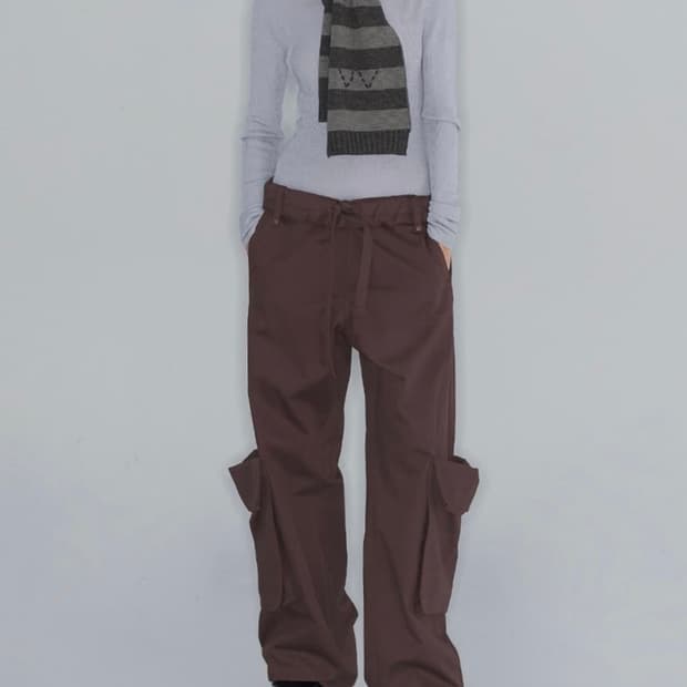 Open yy 롤업 카고팬츠