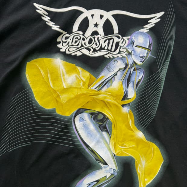 00s aerosmith sorayama OG 에어로스미스 빈티지 티셔츠