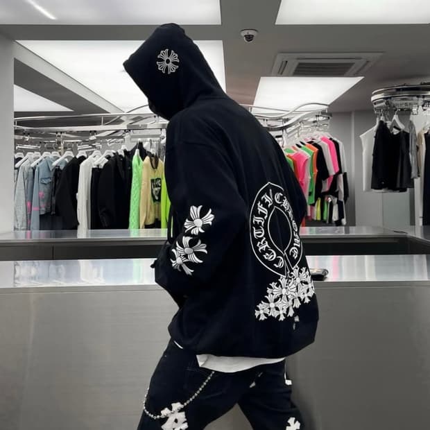 [XXL] 크롬하츠 X 드레이크 러버 보이 후드 마이애미 익스클루시브