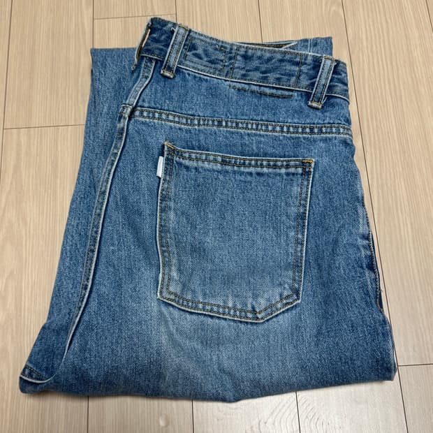 유스 스트레이트 데님팬츠 S