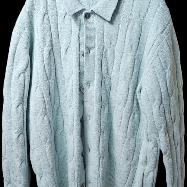 수아레 케이블 니트 가디건(L)