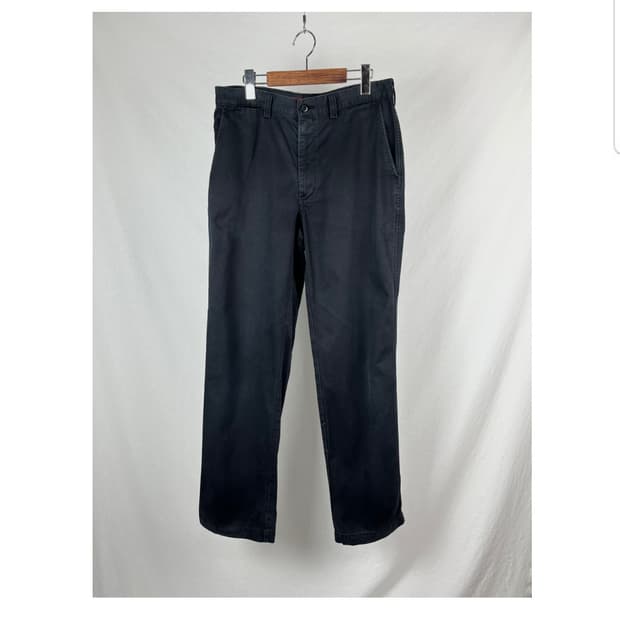 Levi's 블랙 코튼 팬츠