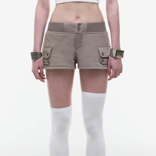 오퍼스 0012 카고 숏팬츠 베이지 M