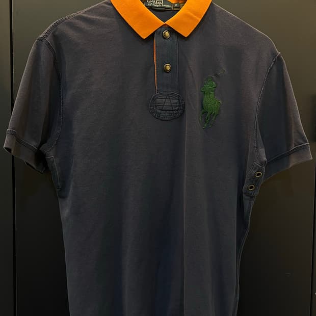 폴로 랄프로렌 빅포니 워싱 카라 반팔티