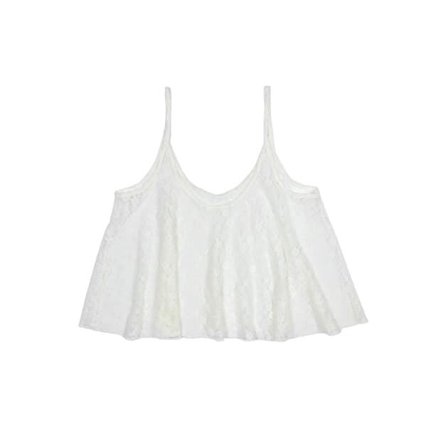 vintage see through sleeveless
